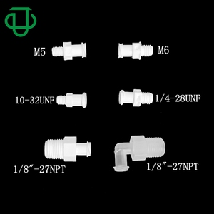 Y tế PC 10-32unf ren nam luer khóa Coupler nhựa nam luer côn phù hợp UNF ren nam luer khóa kết nối - Product Image 6
