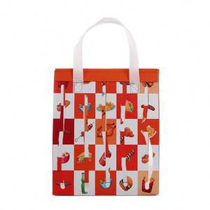 Bolsas Térmicas Desechables con Asa, Personalizadas, Duraderas, Aisladas, para Comida Caliente o Fría, para Entrega a Domicilio - Product Image 1