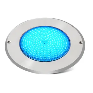 IP68 7,5mm 12V LED Par56 Harz Piscina Pool brunnen Unterwasser beleuchtung Licht Schlank RGB 12V Edelstahl 316 Schwimmbad