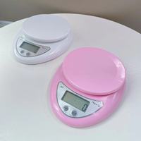 Brood Bakken Elektronische Weegschaal Meisje Lieverd Schattige Ventilator Elektronische Gram Weegschaal Huis Keuken Fruitschaal Met Led Display