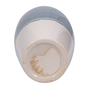 Vaso in Ceramica Stile Capri con Smalto Blu, Vaso Decorativo per Fiori per Soggiorno, Camera da Letto e Arredamento Casa - Product Image 5