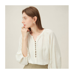 Diskon besar grosir kain Linen 100% murni untuk baju kemeja Linen kain Poplin tenun polos cetak kain Sofa Linen - Product Image 1