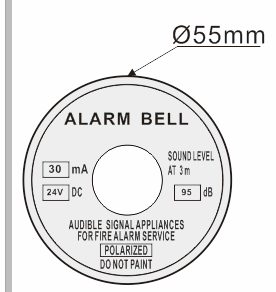 24V électrique 6 pouces cloche intérieur ou extérieur automatique étanche cloche d'alarme incendie pour système d'alarme incendie HC-<span class=keywords><strong>BELL</strong></span>-6 - Product Image 3