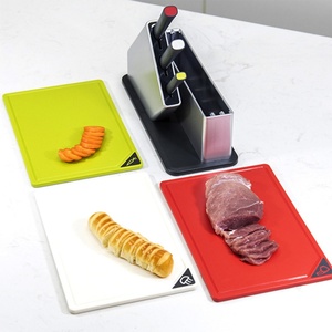 7PCS Cutting <b>Board</b> Set Stainless Steel Kitchen Knife Set Chef Knife Kitchen <b>Tools</b> Cutting <b>Board</b> Set with Storage Stand - Product Image 4