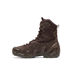 Bottes tactiques durables pour hommes, vert olive, imperméables, respirantes, avec empeigne en mesh TPU, à lacets, pour la randonnée et le trekking. - Product Image 1