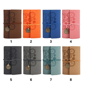 <strong>Free</strong> Sample New Fashion A6 Travel <strong>Notebook</strong> 4-Size Durable Full-Grain Leather Thick Tear Resistant Magazine Loose-leaf Format - Product Image 3