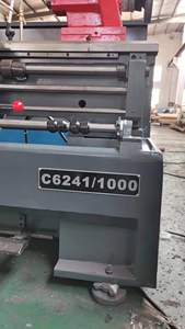 Torno manual de alta demanda, no automático CNC, modelo C6241 Optimum Weiss, para metal. Buscamos distribuidores. Tongchen. - Product Image 4
