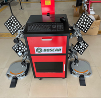 Aligneur de roues 3D mobile de haute qualité Boscar BC-TPL-90A avec caméra Sony 8MP, levage automatique, double écran et positionnement des quatre roues