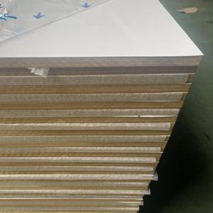 ألواح <span class=keywords><strong>MDF</strong></span> بيضاء عالية اللمعان مقاس 18 مم، 4×8 قدم، متوسطة الكثافة، مغلفة ومقاومة للحريق، لخزائن المطبخ العصرية من الدرجة الأولى - Product Image 5