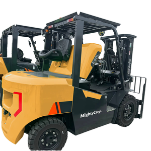 Montacargas Eléctrico de 4 Ruedas, Altura de Elevación de 3m-8m, Mini Montacargas Eléctrico de Mástil Bajo, Montacargas Telescópico Diésel Contrapesado, Montacargas Eléctrico - Product Image 1