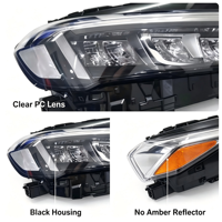 Phare LED de voiture de haute qualité pour Honda Civic 2022-2025, ensemble de phares pour Civic 11e génération, 33150-T31-A11 33100-T31-A11