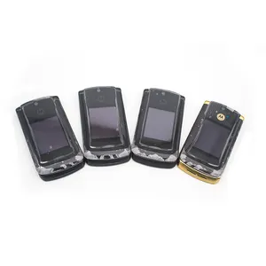 ปลดล็อคเดิม GSM 2G โทรศัพท์ที่ถูกที่สุดสำหรับ Motorola V3 V8 V9โทรศัพท์มือถือรับประกัน1ปี