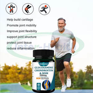 Ausreson OEM lal glukozamin ve kondroitin sülfat hap eklem desteği sağlık takviyeleri Msm glukozamin kondroitin tabletler - Product Image 3