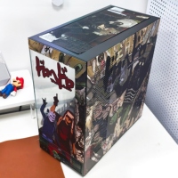 Dorohedoro Tour complète verticale ATX Panneau latéral de bureau Fenêtre en alliage d'aluminium Construction Boîtiers et tours d'ordinateur de jeu