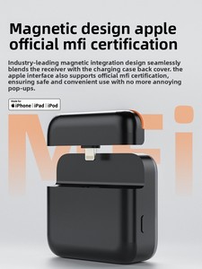 Comica Vimos ไมโครโฟนลาวาเลียร์ไร้สายแบบคู่พร้อมการบันทึกและการสตรีมสดสำหรับโทรศัพท์มือถือ - Product Image 2