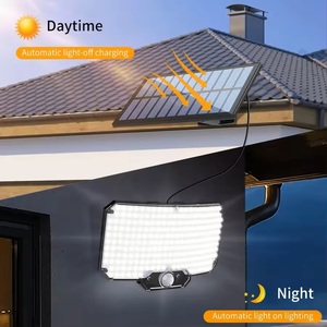 High Quality IP65 Waterproof 234 <b>LED</b> Solar <b>Sensor</b> Wall <b>Light</b> Remote Control <b>Motion</b> Detection Daylight Rechargeable Garden 1. Sol - Product Image 4