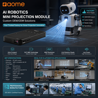 Proyector DLP Inteligente Android 4K, 2G RAM, Batería de 2-3h, Diseño Portátil, WiFi 2.4/5GHz, Lámpara LED, Cine en Casa, Uso en Exteriores, Compatible con 3D
