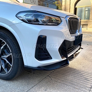 Para BMW X3 G01 X4 G02 IX3 G08 2021 2022+ Kit de carrocería con labio divisor de parachoques delantero, alerón, difusor, embellecedor protector de paquete M - Product Image 5