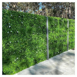 Plante suspendue en herbe artificielle anti-UV, mur végétal <span class=keywords><strong>artificiel</strong></span> en herbe verte pour la décoration de la maison - Product Image 6