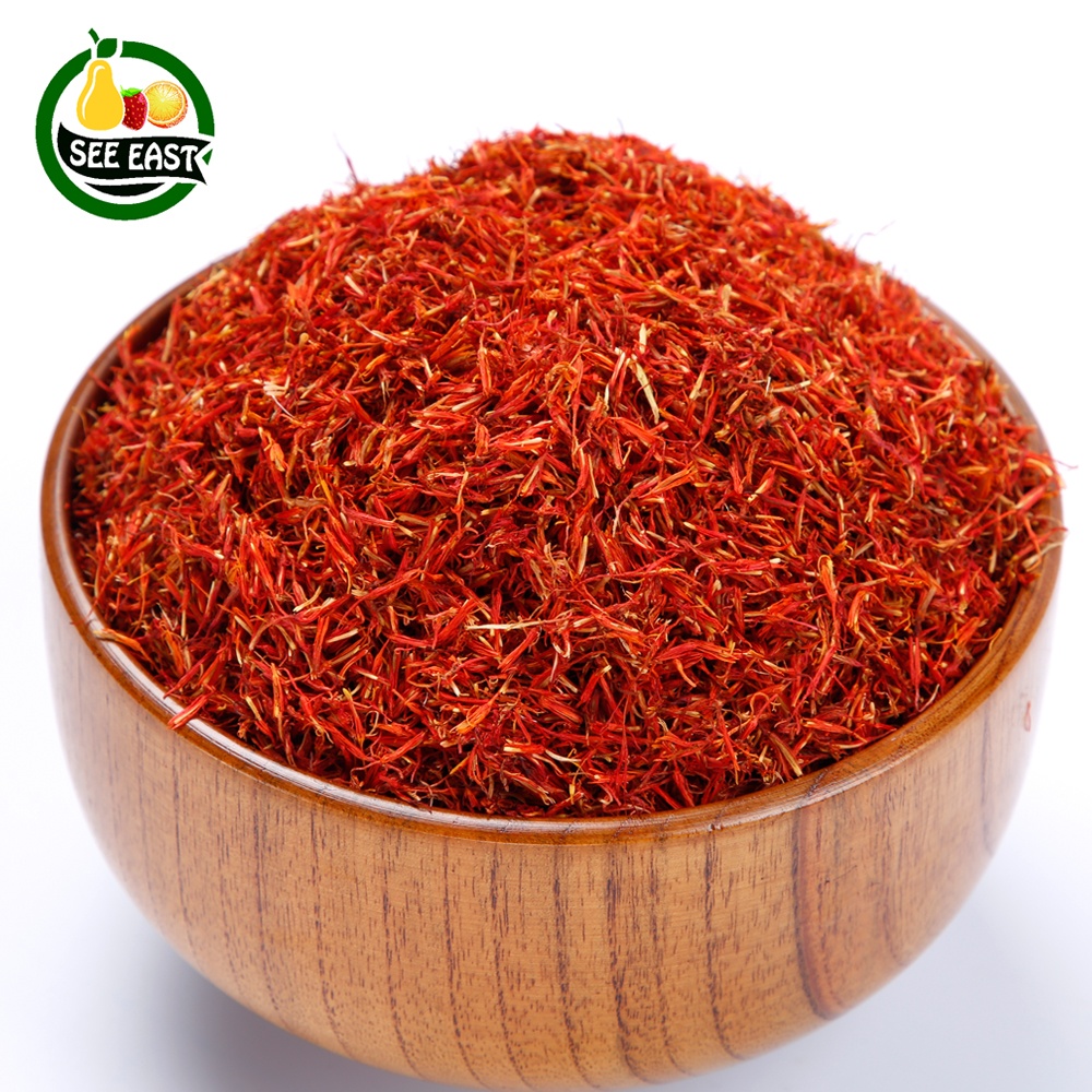 High Quality Chinese Dried All Red Flower Safflower Herb Tea Carthamus In Full Bloom Available In Bag Or Box Raw Processing