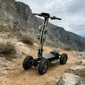 Unisex 4x4 40AH Tilt Body Scooter All Terrain Golf <b>Cart</b> for Adults Four-Wheel with Optional Rear Trailer - Product Image 1