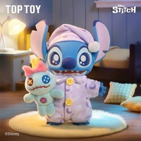 Llavero de Peluche Oficial TPTY Stitch Dress up Show Series, Caja Sorpresa Coleccionable, Juguete Auténtico para Regalo de Cumpleaños