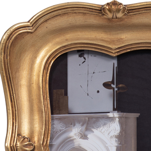 Cornice Rettangolare Ispirata al Vintage 4x6 Pollici in Resina Decorativa e Vetro per Foto, Ideale per Esposizione su Tavolo - Product Image 4