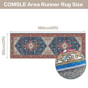 2023, venta al por mayor, Alfombra de <span class=keywords><strong>Cachemira</strong></span> de seda Vintage para dormitorio, alfombra antideslizante, <span class=keywords><strong>mapa</strong></span> de sala de estar - Product Image 6