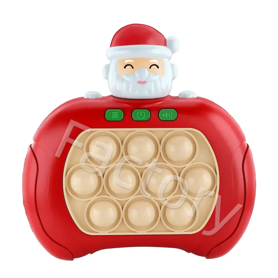 Navidad Halloween memoria niños juguetes 2023 consola iluminar electrónico niños pop juguete para nuevo mini velocidad rápido juego de empuje rápido