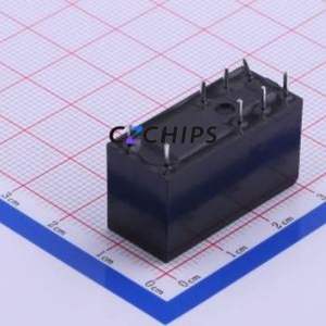 HF115F/012-1ZS3 Power Relay DIP,12.7x29mm Relay 12V 1 Changeover: 1C (SPDT-Changeover)::: 8 16A-250VAC - Product Image 2