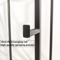 Hot Sale Modern Metal Display Rack Stand for Retail Clothing Supermarket Scarf Shawl Carpets Floor Rugs Sample Textile Fabric