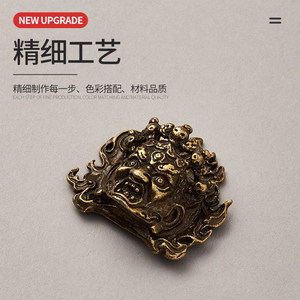 A4008 Vintage Zinc Alloy Buckle Brass Color <b>Bag</b> Hardware DIY <b>Accessories</b> - Product Image 4