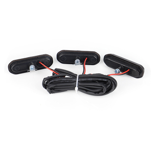 Luci LED per Griglia Anteriore per <span class=keywords><strong>Ford</strong></span> Bronco <span class=keywords><strong>Sport</strong></span> 2021 2022 2023 Kit Lampade Griglia con Illuminazione Ambra e Cablaggio - Product Image 2