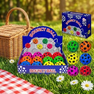 Mini ballon rebondissant en mousse coloré, jouet anti-stress en PU, jeu en plein air pour enfants et adultes - Product Image 2