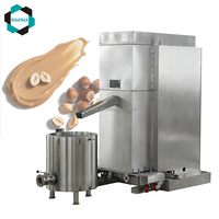 Machine à fabriquer du beurre de cacahuètes GUSU Industrial, moulin à billes en acier inoxydable, équipement de broyage fin pour la transformation de la pâte de chocolat