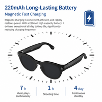 V03-T6 2026 Nuevas Gafas Inteligentes con Cámara, Asistente IA, WiFi6, Llamadas BT y Traducción, Gafas Inteligentes para el Aprendizaje
