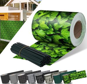Factory Manufacture Sichtschutzstreifen Privacy Screen Tarpaulin Pvc Tarpaulin Material Strip Screen Fence Roll - Product Image 6
