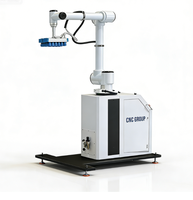 Robot de palettisation industriel à long bras pour entrepôt de matériaux de construction, empilage de carreaux et de briques lourds