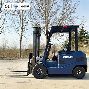 משלוח חינם, מלגזה חשמלית מיני 2 טון עם תקן CE, מלגזה 1.5 טון, 2.5 טון, 3 טון, גובה הרמה גבוה 6 מטר, תומך ב-OEM - Product Image 2