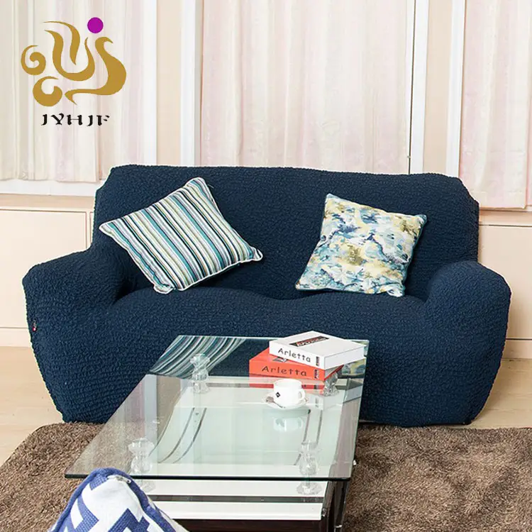 Modern style living room furniture stretch sofa set cover l shape sofa cover luxury fabric sofa cover
