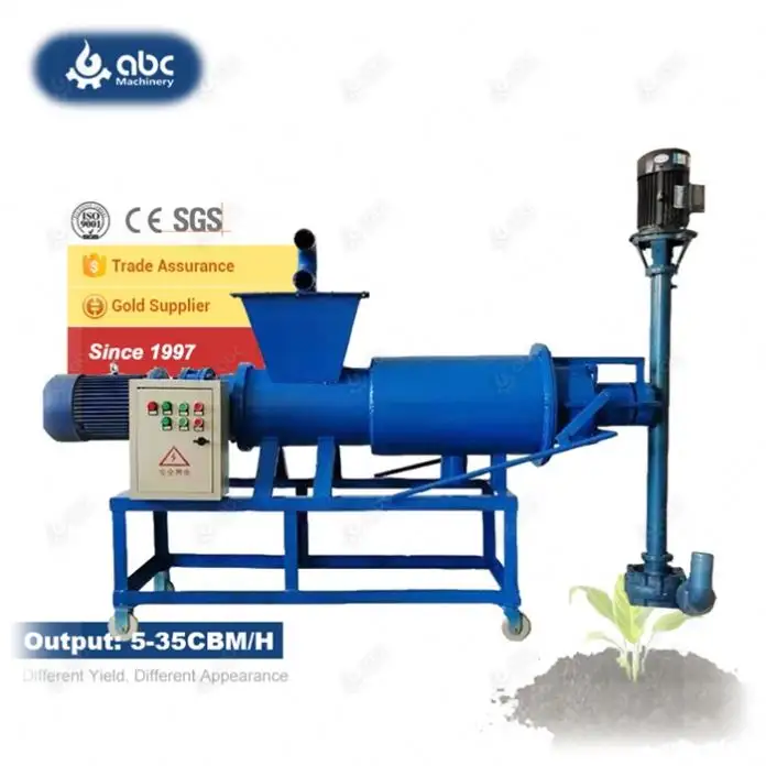 100% phản hồi tích cực vít Báo Chí phân bò Phân bùn Phân phân nhỏ phân bò Máy khử nước để làm khô gà, lợn