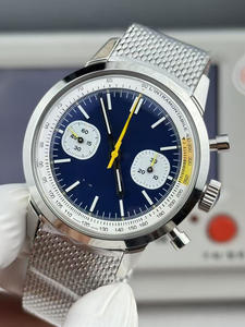 Montre mécanique automatique classique de luxe, de haute qualité, 41 mm, en acier inoxydable, lumineuse, pour les affaires et le hip-hop - Product Image 4