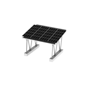 Solarfirst एल्यूमीनियम डिजाइन निविड़ अंधकार सौर पैनल बढ़ते प्रणाली संरचना सौर Carport