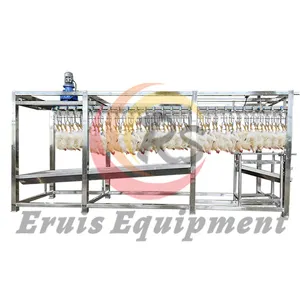 Customized Complete chicken slaughter house Poultry butchery machinery line equipment for factory sale poultry plucker
