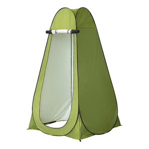 Tente de toilette et de douche portable pour l'extérieur, équipement de <span class=keywords><strong>camping</strong></span> de plage avec toilettes pour les aventures en plein air - Product Image 1