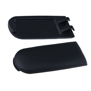 Reposabrazos Central Volkswagen, Caja de Almacenamiento de Cuero Negro para Jetta Golf 4 Passat B5 1998-2005 - Product Image 1