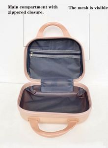 Travel Portable Cosmetic <b>Storage</b> Case Customizable Cute PP <b>Makeup</b> <b>Box</b> Luggage Suitcase 14 Inch - Product Image 6