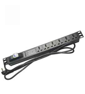 Regleta de alimentación universal para centro de datos LE, montaje en rack, 6 tomas de corriente CA, PDU - Product Image 6