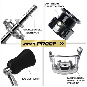 Ingrosso mulinello da pesca Spinning con linea poco profonda Cup, Baitcasting mulinello da pesca - Product Image 4