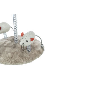 Ensemble de jouets en peluche pour chats, motif souris, 15 x 22 cm, base à ressort - Product Image 4